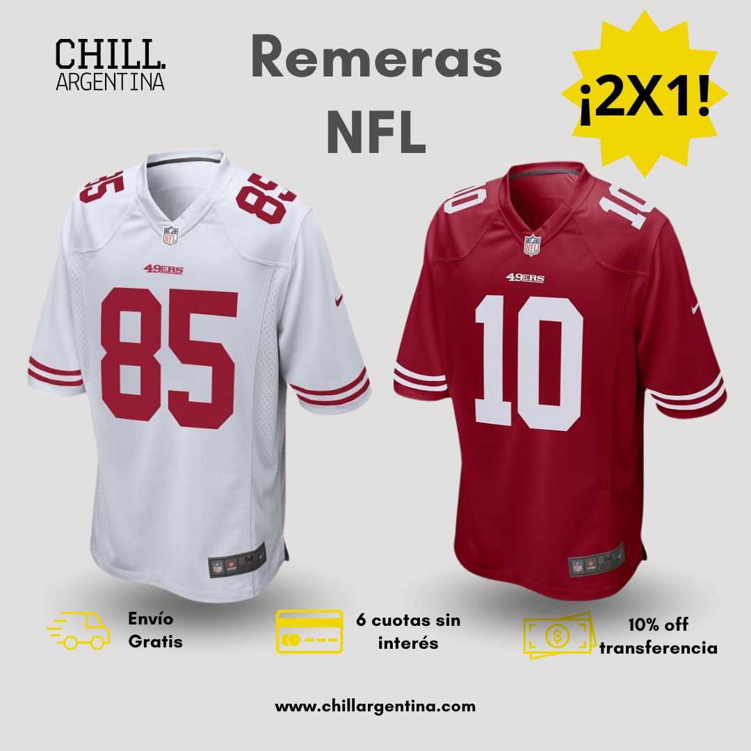 2X1 Camisetas NFL Importadas