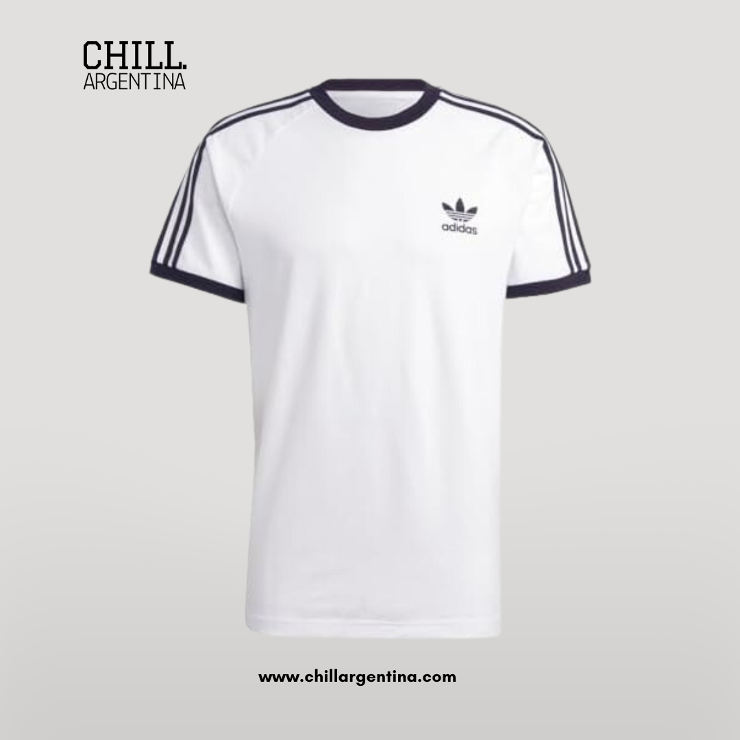 Remera Adidas Adicolor Classic Blanca